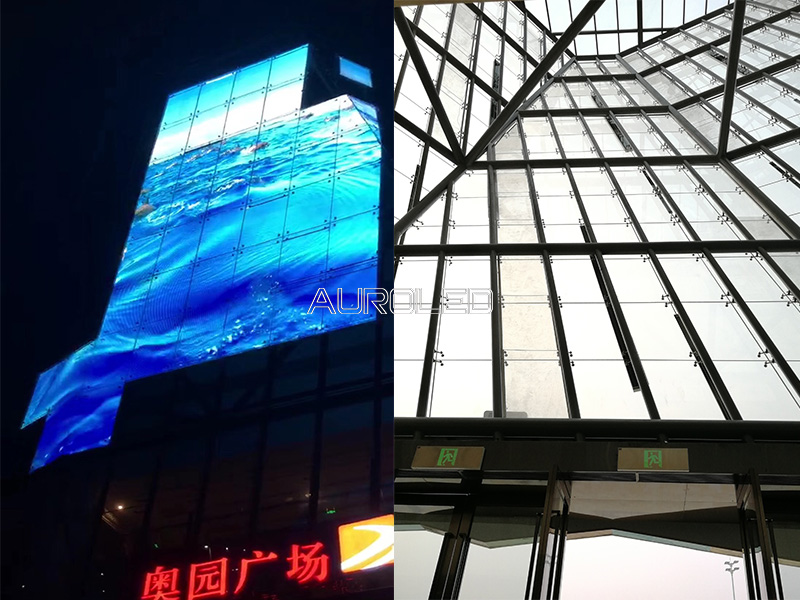 珠海奧園<a href=http://www.qzchuangxin.com/toumingping/ target=_blank class=infotextkey>透明屏</a>點(diǎn)亮效果