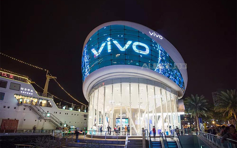 VIVO Lab旗艦店酷炫<a href=http://www.qzchuangxin.com/toumingping/ target=_blank class=infotextkey>透明屏</a>效果